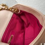 Chanel Therapy Flap Bag Peach Pink Grained Calf Leather with Gold Hardware #GUUSK-1 - Image 31