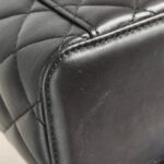 Chanel Vanity Case Pearl Crush Black Lambskin with Gold Hardware #GUUYR-3 - Image 15