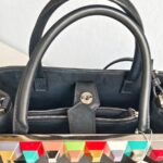 Fendi 2Jour Small Black Smooth Leather and Gold Hardware #GUUSU-4 - Image 19