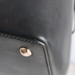 Fendi 2Jour Small Black Smooth Leather and Gold Hardware #GUUSU-4 - Image 15