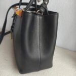 Fendi 2Jour Small Black Smooth Leather and Gold Hardware #GUUSU-4 - Image 10