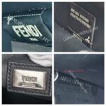 Fendi 2Jour Small Black Smooth Leather and Gold Hardware #GUUSU-4 - Image 28