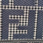 Fendi Baguette Bag Grey Canvas with Leather and Silver Hardware #GUURR-1 - Image 21