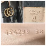 Gucci Loafers Black Leather with Gold Hardware Size 38 #GUUTT-2 - Image 10