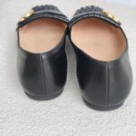 Gucci Loafers Black Leather with Gold Hardware Size 38 #GUUTT-2 - Image 14