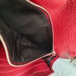 Gucci WOC Interlocking Wallet On Chain Red Calf Leather with Gold Hardware #GUCEE-1 - Image 20