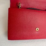 Gucci WOC Interlocking Wallet On Chain Red Calf Leather with Gold Hardware #GUCEE-1 - Image 16