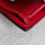 Gucci WOC Interlocking Wallet On Chain Red Calf Leather with Gold Hardware #GUCEE-1 - Image 10