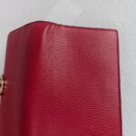 Gucci WOC Interlocking Wallet On Chain Red Calf Leather with Gold Hardware #GUCEE-1 - Image 4