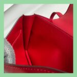 Hermes Constance Mini 18 Rouge Vif Tadelakt Leather with Palladium Plated Hardware #GUURT-2 - Image 30