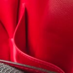 Hermes Constance Mini 18 Rouge Vif Tadelakt Leather with Palladium Plated Hardware #GUURT-2 - Image 33
