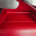 Hermes Constance Mini 18 Rouge Vif Tadelakt Leather with Palladium Plated Hardware #GUURT-2 - Image 35