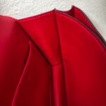 Hermes Constance Mini 18 Rouge Vif Tadelakt Leather with Palladium Plated Hardware #GUURT-2 - Image 38