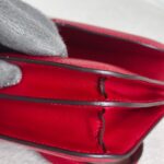 Hermes Constance Mini 18 Rouge Vif Tadelakt Leather with Palladium Plated Hardware #GUURT-2 - Image 19
