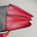 Hermes Constance Mini 18 Rouge Vif Tadelakt Leather with Palladium Plated Hardware #GUURT-2 - Image 10