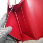 Hermes Constance Mini 18 Rouge Vif Tadelakt Leather with Palladium Plated Hardware #GUURT-2 - Image 40