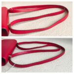 Hermes Constance Mini 18 Rouge Vif Tadelakt Leather with Palladium Plated Hardware #GUURT-2 - Image 22