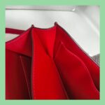 Hermes Constance Mini 18 Rouge Vif Tadelakt Leather with Palladium Plated Hardware #GUURT-2 - Image 27