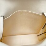 Hermes Hazlan 25 Nata Clemence Leather with Gold Plated Hardware #GUURT-1 - Image 32