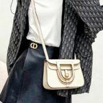 Hermes Hazlan 25 Nata Clemence Leather with Gold Plated Hardware #GUURT-1 - Image 38