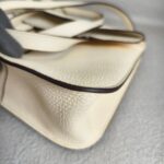 Hermes Hazlan 25 Nata Clemence Leather with Gold Plated Hardware #GUURT-1 - Image 15