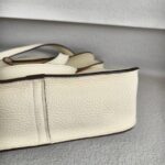 Hermes Hazlan 25 Nata Clemence Leather with Gold Plated Hardware #GUURT-1 - Image 12