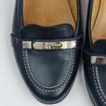 Hermes Pegase Loafer Size 35 Black leather #RYLE-12 - Image 4