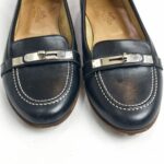 Hermes Pegase Loafer Size 35 Black leather #RYLE-12 - Image 3