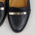 Hermes Pegase Loafer Size 35 Black leather #RYLE-12 - Image 5
