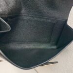 Hermes Pochette Medor 23 Black Mysore Leather with Gold Plated Hardware #GUURT-3 - Image 29