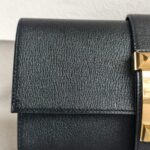 Hermes Pochette Medor 23 Black Mysore Leather with Gold Plated Hardware #GUURT-3 - Image 3