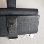Hermes Pochette Medor 23 Black Mysore Leather with Gold Plated Hardware #GUURT-3 - Image 14