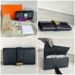 Hermes Pochette Medor 23 Black Mysore Leather with Gold Plated Hardware #GUURT-3 - Image 2