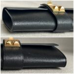 Hermes Pochette Medor 23 Black Mysore Leather with Gold Plated Hardware #GUURT-3 - Image 18