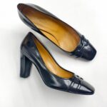Hermes Pump Size 39 Black leather #RRRK-1
