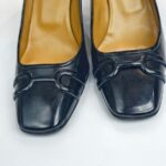 Hermes Pump Size 39 Black leather #RRRK-1 - Image 5