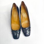 Hermes Pump Size 39 Black leather #RRRK-1 - Image 2