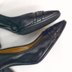 Hermes Pump Size 39 Black leather #RRRK-1 - Image 13