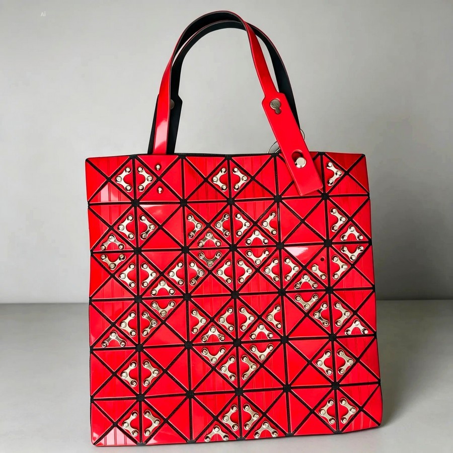 Issey Miyake Bao Bao Red Bag #GUUTO-7