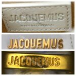 Jacquemus The Chiquito White Leather with Gold Hardware #GUUYR-6 - Image 20