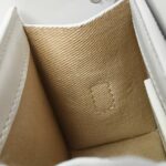 Jacquemus The Chiquito White Leather with Gold Hardware #GUUYR-6 - Image 24