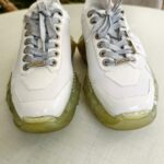 Jimmy Choo Sneaker Size 39.5 White leather  #GUUKO-2 - Image 3