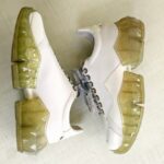Jimmy Choo Sneaker Size 39.5 White leather  #GUUKO-2 - Image 5