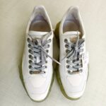Jimmy Choo Sneaker Size 39.5 White leather  #GUUKO-2 - Image 2