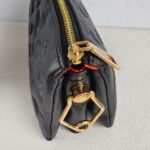 LV Coussin BB Black Monogram-embossed puffy lambskin with Gold Hardware #GUUYR-5 - Image 17