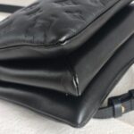 LV Coussin BB Black Monogram-embossed puffy lambskin with Gold Hardware #GUUYR-5 - Image 15