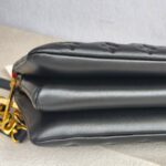 LV Coussin BB Black Monogram-embossed puffy lambskin with Gold Hardware #GUUYR-5 - Image 10