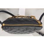 LV Coussin BB Black Monogram-embossed puffy lambskin with Gold Hardware #GUUYR-5 - Image 9