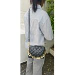 LV Coussin BB Black Monogram-embossed puffy lambskin with Gold Hardware #GUUYR-5 - Image 31