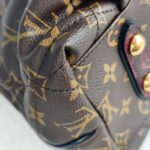 LV Etoile Exotique Limited Edition Brown Monogram Canvas with Snake Skin/ Ostrich Skin/ Leather and Gold Hardware #GUCEK-1 - Image 16
